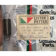 lister lr sr governor spring