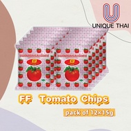 THAILAND FF TOMATO CHIPS HALAL [PACK OF 12 X15G]