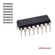 1pc Logic ic SN74HC00 SN74HC02 SN74HC04 SN74HC05 SN74HC08 SN74HC10 SN74HC32 SN74HC74 dip14 dip16