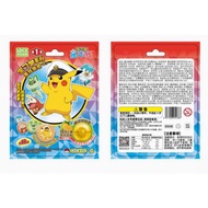 Pokemon: Series Magnetic Badge and Mango Gummy Candies