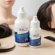 Lace Front Wig Glue - Skin-Friendly Formula for Synthetic Hair, Clear Scalp Bonding Adhesive  Peleka