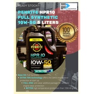 Penrite HPR 10w50 5L Full Synthetic Engine Oil HPR 10 10W-50 Minyak Enjin