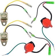 Anzac (Pack of 2) Low Oil Alert Sensor and Engine Stop Switch for Honda GX120 GX160 GX200 GX240 GX27