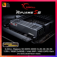 G.SKILL Ripjaws S5 DDR5-6000 CL36-36-36-96 1.35V 16GB Intel XMP / AMD EXPO (F5-6000J3636F16GX1-RS5K)