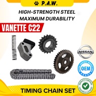 54D Nissan C22 120Y C120 B210 B310 F10, A12A/A15 Chain (6/Set) (NS102/KB-05) GloBelt Timing Chain Se