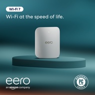eero Pro 7 I Mesh Wi-Fi 7 Router I Pro-Level 5 Gbps I 1-2 Bedroom Homes I 1 Pack
