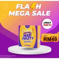 Deina Max Fruity Package A - 1 Box (20ml x 10 Sachets/Box) Detox Drink Weight Loss Drink Meal Replac