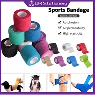 Bandage Elastik Sukan Self-Adhesive | Elastic Bandage Roll | Balutan Tangan & Kinesiology Tape 自粘绷带 