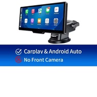 EKLEVA กล้องติดรถยนต์ขนาด10.26นิ้วกล้องติดรถยนต์ไร้สายแบบพกพาหน้าจอ Carplay กล้อง DVR รถยนต์ถอยหลัง 