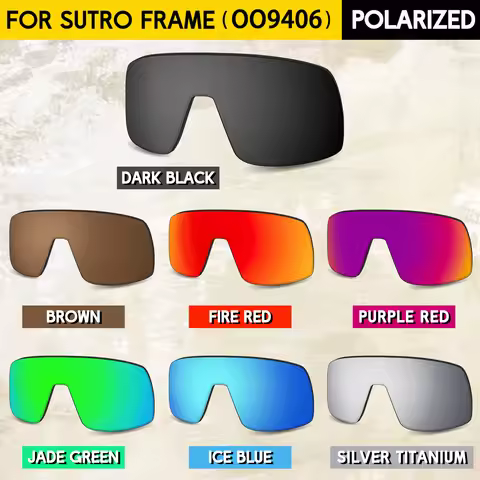 Premium Polarized Replacement Lenses for Oakley Sutro OO9406 OO9406A Sunglasses ā100% UV Protection