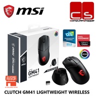 MSI CLUTCH GM41 LIGHTWEIGHT WIRELESS RGB Gaming Mouse