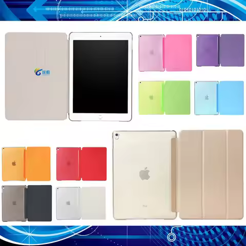 Case for Apple iPad Air 2 2014 A1566 A1567 Auto Wake Up Sleep Flip PU Leather Case Cover for iPad Ai