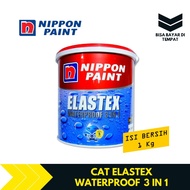 Cat Tembok &amp; Dinding Nippon Paint Elastex Waterproof Pelapis Anti Bocor, Anti Air Dan Jamur 1 Kg TBMS308