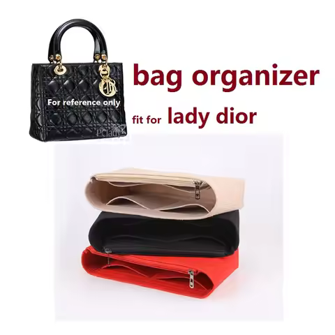 【Only Sale Inner Bag】Bag Organizer Insert For Dior Lady Handbag Organiser Divider Shaper Protector C