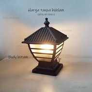 E27 Pillar Lamp, waterproof outdoor garden fence wall lamp