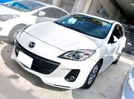 【全額貸】二手車 中古車 2014年 馬三 2.0 5D頂級白色