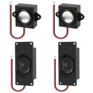 4Pcs Speaker 3 Watt 8 Ohm Mini Speaker 8ohm 3w Loundspeaker Micro Speaker with JST-PH2.0 Interface f