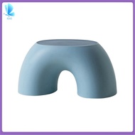 Stool Rainbow Shape Footstool Kids Step Stool Seat for Living Room Indoor Furniture ChildrenS Stool 