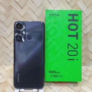 New Stok Infinix Hot 20i 4/128 GB 4/64 GB Handphone second fullset original bergaransi