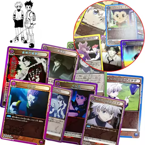 Hunter X Hunter Hisoka Data Card Cartoon Children's Commemorative Collection Card Anime Collection P