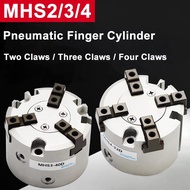 Finger Pneumatic Cylinder MHS2/3/4-16/20/25/32/40/50/63/80/100D Pneumatic Cylinder for Robotic Arm H