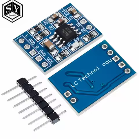 HXJ8002 BTL Mono Audio Amplifier Module – 2.0-5.5V DC, 3W Output, Low-Noise Compact Design for Speak