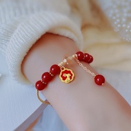 Tahun Gelang Arnab Tahun Baru 2023 Zodiak Cina Arnab Loket Arnab Merah Perhiasan Gelang Gadis Teman Wanita
