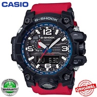 original Casio G-Shock GWG-1000 MUDMASTER Red&amp;Black Wrist Watch Men Sport Watches