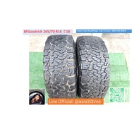 BF Goodrich Percentage Tires Size 265 70 R 16 Year 18 Beautiful Only 2 Per Tire