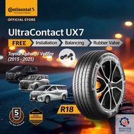 Continental ALPHARD VELLFIRE UltraContact UX7 MC7 UC7 215/60R17 235/50R18 (with installation) Origin