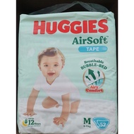 Huggies Diaper Airsoft M SJP (52's)