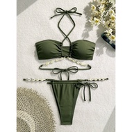 SHE'S IN BALI Bikini Swimwear Swimsuit Two Piece Sexy Bikini Swimwear