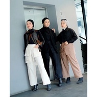 Bess Palazo Pocket Pants/ Front Pocket Pants TrendyWanita