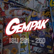 Majalah Komik Gempak Isu 201 - 250 Hardcopy Physical Preloved