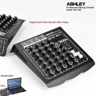 Mixer Ashley Mic 400 New 4 Channel