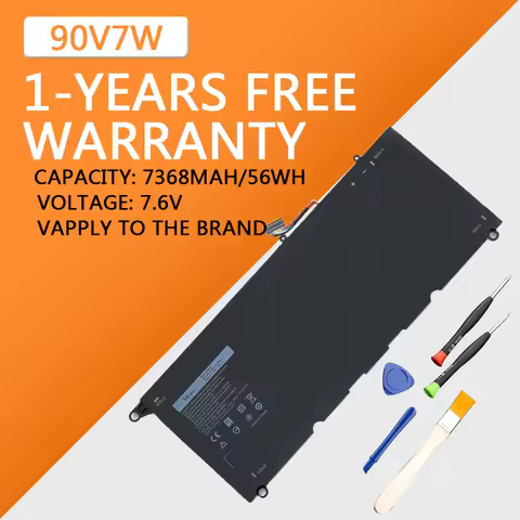 90V7W JHXPY JD25G 090V7W Laptop Battery For Dell XPS 13 9343 XPS13 9350 13D-9343 P54G 0N7T6 5K9CP RW