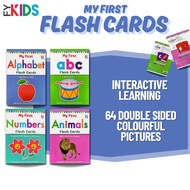 SAYA FYKIDS - Flash Card - MY FIRST IMBAS CARD - English - Illustrated Imbas Card - Flash Card Numbe