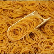 Strong Elastic Rubber Bands Yellow (0.5kilo-1kilo)