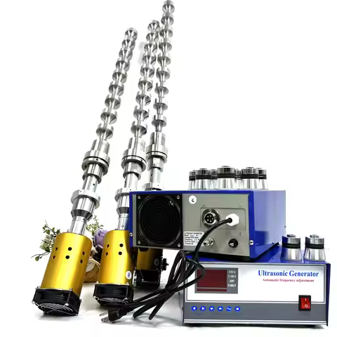 2000W 20khz Titanium Or Steel Tubular Transducer For Ultrasonic Extraction Probe