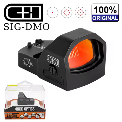 C&H SIG-DMO Red Dot Sight Direct Mount Optic Compatible with Sig Sauer Optics Ready Pistols (P320,22