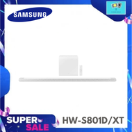 SAMSUNG Soundbar Ultra Slim Design สีขาว WHITE รุ่น HW-S801D/XT