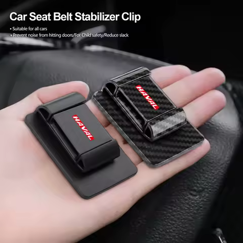 Car Seat Belt Buckle Stabilizer Anti-collision Device Holder For Haval H6 Jolion H9 F7X F7 Dargo H1 