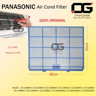 AIRCOND FILTER ORIGINAL PANASONIC Filter Aircon CS-S18RKH S24RKH S28RKH S18SKH S24SKH S28SKH Wall Mo