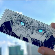 Jujutsu Kaisen Gojo Satoru Glowing Eyes Strip Keychain Pendant