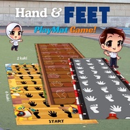 Hand & Feet Games / For 2-6 year old / saiz 2 X 6 KAKI/FT