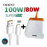 [ Type c 100w Charger ] OPPO 100W SUPER VOOC TYPE-C CHARGER CHARGER/ TRAVEL CHARGER/
