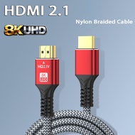 8K HDMI Cable HDR HDMI 2.1 8K@60Hz 4K@120Hz Gaming PS5 PC Monitor TV Dolby Vision