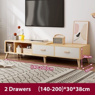 Tv Console Cabinet NR Retractable 4-7 ft TV Cabinet Living Room Furniture Tv Media Storage