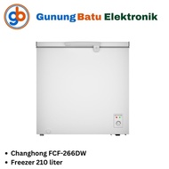 Changhong Chest Freezer 200 liter FCF-2666 Friser Frizer Box FCF2666DW