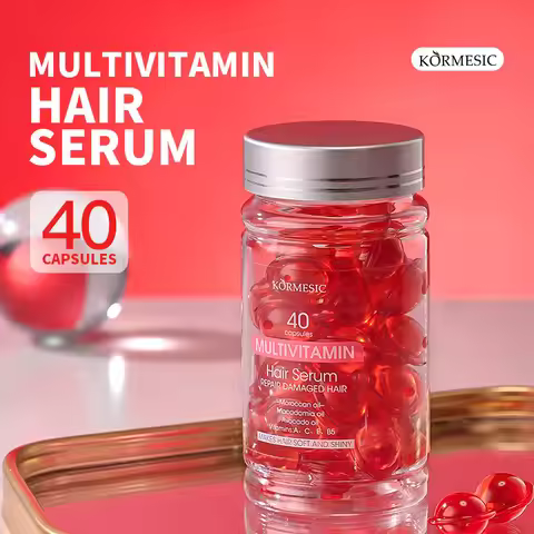 40 pieces Multi Vitamin Hair Essence Hair Is Softer and Stronger and Smooth Serum